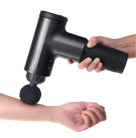 New Fascia Gun Deep Muscle Relaxer Electric Massager Gun Fitness Vibration Cervical Muscle Grab Loosening