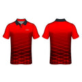 Custom Design Polyester Jersey Fabric Quick Dry Heat-Transfer Printed Color Gradient Casual for Shirt