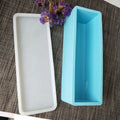 Early Riser Large Rectangular Silicone Mold Handmade Soap Mold Cake Toast Bread Mold with Lid Cake Tools