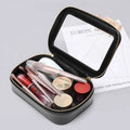 Small Clear PVC Travel Makeup Bag Transparent Cosmetic Train Case Jewelry Storage Organizer Wholesale Portable Toiletry Box
