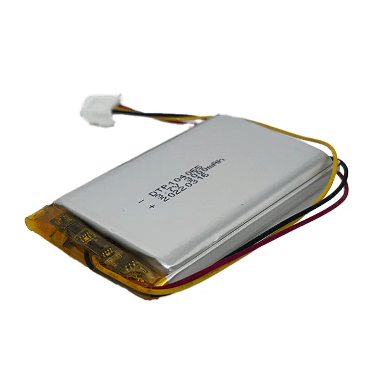 DTP Lithium Polymer Lipo Batteries 3.7V 3000mAh 104065 Li-Polymer Cell Battery with 3Pin NTC