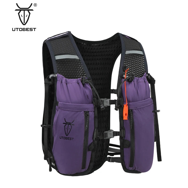 UTOBEST  10L Large Capacity Ultra-light Running Vest Hydration Pack Backpack for Cycling Hiking Marathon