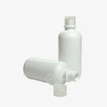 Soft Touch Transparent Boston PET Bottle 50/100/150/200/250/300/500ml Capacity Cylindrical Pump Spray Cap Liquid Shampoo Skin