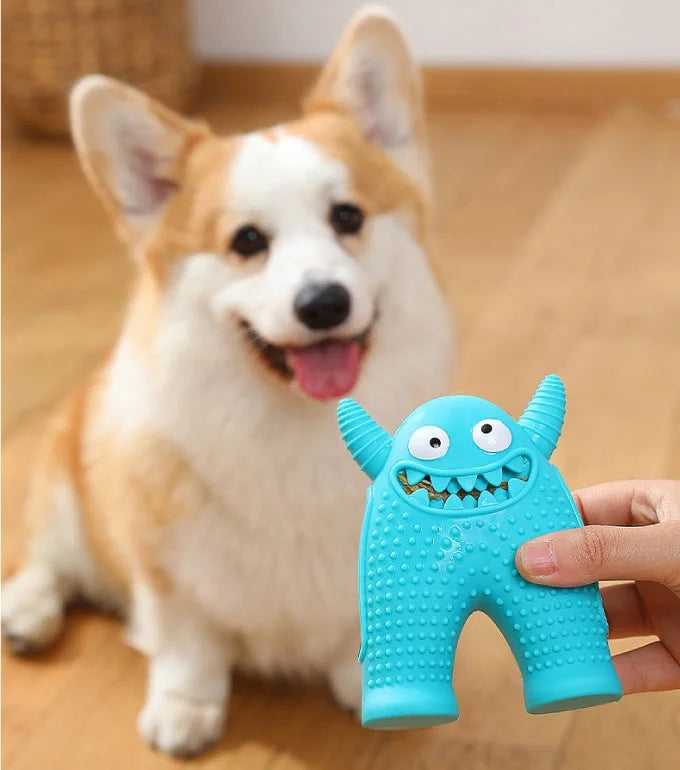 Eco-Friendly Latex Chew Toy Hidden Food Teeth Grinding Sound Making for Daily Use Intellectually Stimulating Novelty Pet Dog Toy