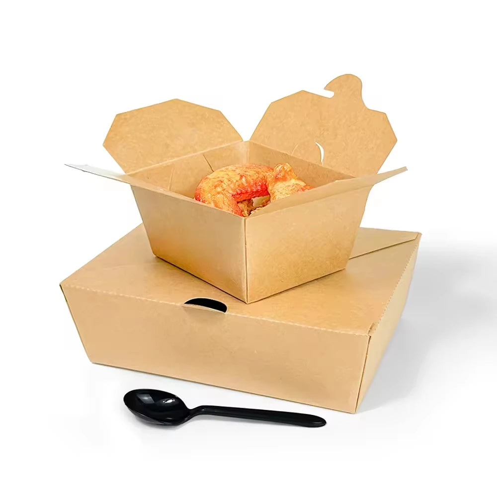 Custom Disposable Printed Food Paper Meal Box for Sushi and Jelly Takeaway with Embossing Matt Lamination UV Coating Features