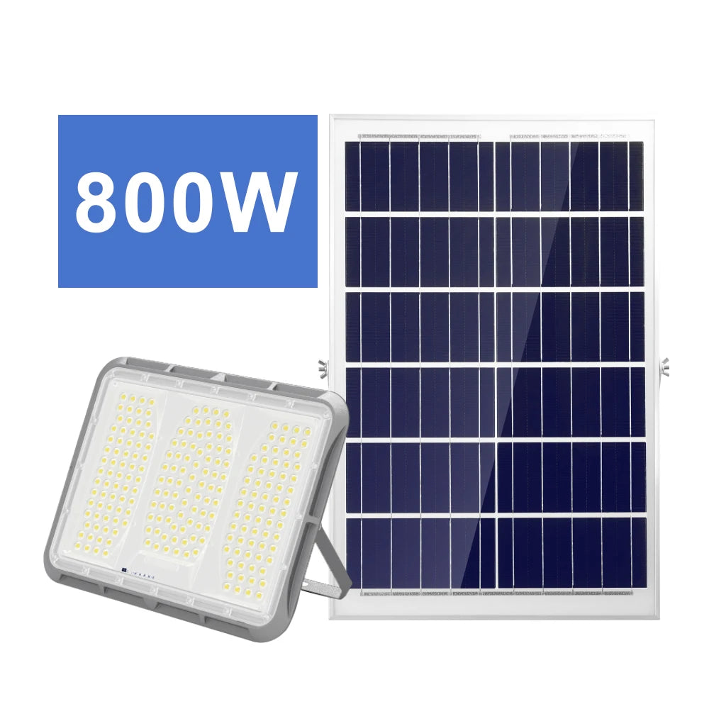 Household Emergency Light Battery Powered Wall Mounted Remote Control Induction 600w 800w Solar Flood Light Solar Panel Light