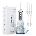 Cordless Dental Flosser with 5 Replacement Heads & 3 Adjustable Modes Teeth Cleaner Tool for Personal Care