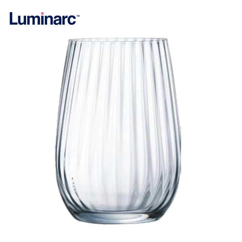 Luminarc 370ml 320ml Highball Cocktail Whiskey Water Glass Tumbler Cold Cut for Glassware for Party Occasions for Drinking