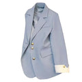 New Arrivals Elegant Single-Breasted Blazer for Ladies High-End Designer Jackets for Office Wear Spring Collection Suit Coat MegaBDM
