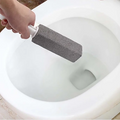 Epsilon Eco-Friendly Pumice Stone Toilet Brush with Long Handle and Drain Remover Stick for Effective Cleaning