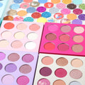 OCHAIN Wholesale New Colorful Pigmented Luxury Diy Vegan Nude Makeup Private Label Custom Eyeshadow Palette Eye Shadow