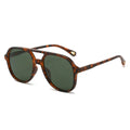 XY-9708 Hot Sale Vintage Sunglasses Unisex Retro Double Bridge Polarized Sunglasses for Men Women