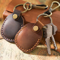 BEARKY Handmade Custom Genuine Leather Faraday Pouch Key Case Metal Camping Bag Wallets & Holders Street Custom Wallet Chain