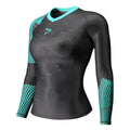 Custom Uv Swimming Grappling Mma Bjj Long Sleeve Women Rashguard