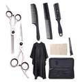 Hair Cutting Scissors Set 6'' AQIABI Brand Thinning Shears Hairdressing Scissors Hairdresser Cape A1001 Hot Sell Home