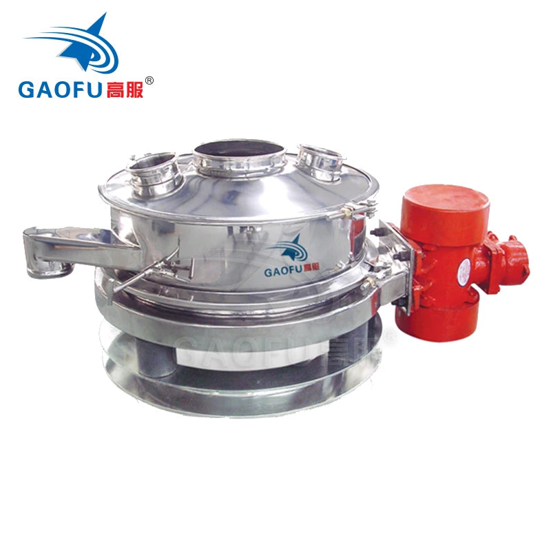 High-Efficiency Vibratory Screen Flour Sieving Food Powder Sifter Precision Screening Straight Sieve Vibrating Separator Machine