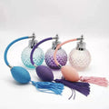 Guaranteed Quality Custom Color Vintage 100ml Colorful Bulb Glass Fancy Perfume Spray Bottle
