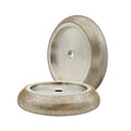 Electroplated Doublehard Sawmill Blades 127mm CBN Coating Wheel for Band Saw Grinder