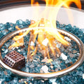1/2" High Quality Reflective Fire Glass Tempered Crushed Glass Rocks Eco-Friendly Modern Design Outdoor Kitchen Entry Fire