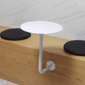 Designer Small Round Side Table for Cafe Outdoor Internet Celebrity's Choice for Milk Tea Dessert Shop Focused on Coffee Tables