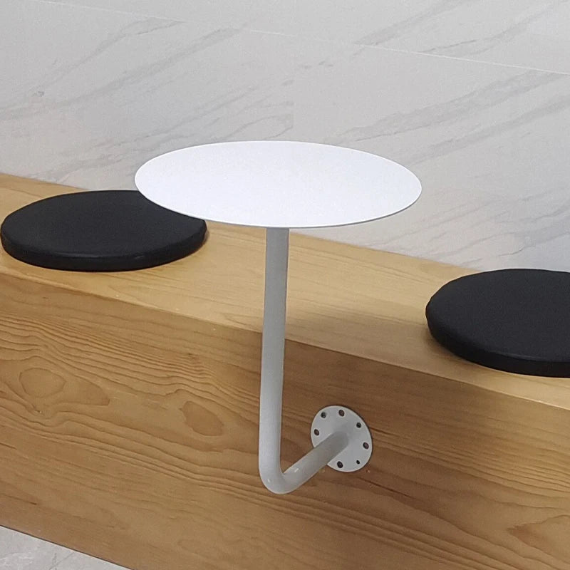 Designer Small Round Side Table for Cafe Outdoor Internet Celebrity's Choice for Milk Tea Dessert Shop Focused on Coffee Tables