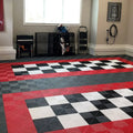 Modular PVC Floor PP Interlocking Garage Floor Tiles Rubber for Warehouse Plastic Flooring Mats