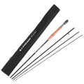 Fly Fishing Rod 2.7m 9ft Carbon Fiber Flying Fishing Rod #4/5/6/7 WT 4 Section Ultra Light Medium Hard Fly Pole Fliegenrute