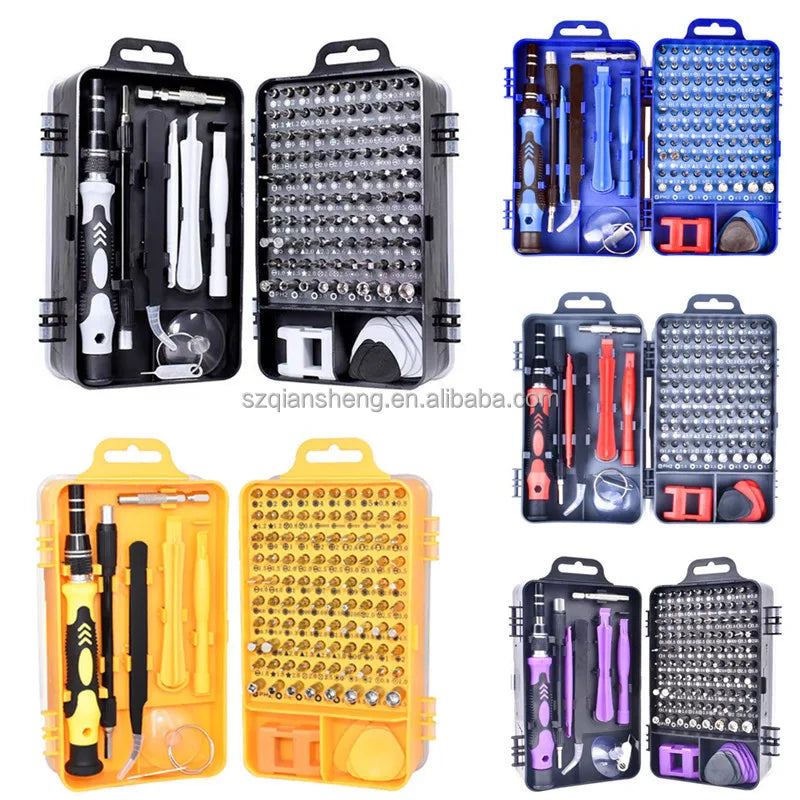 115 in 1 Magnetic Screwdriver Set Precision Multi Hand Tool Torx Hex Screw Drivers for Computer PC Phone Repair Kit Tools