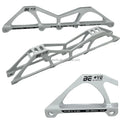 Jingying 2025 Aluminum MaterialSurface Aerodynamics Light Weight 4 Wheels Inline Speed Skate Chassis Bracket
