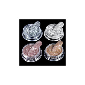 Diamond Nail Glitter 1 Pcs Sparkling Reflective Diamond Glitter Dust Shiny Powder Pigment Nail Supplies