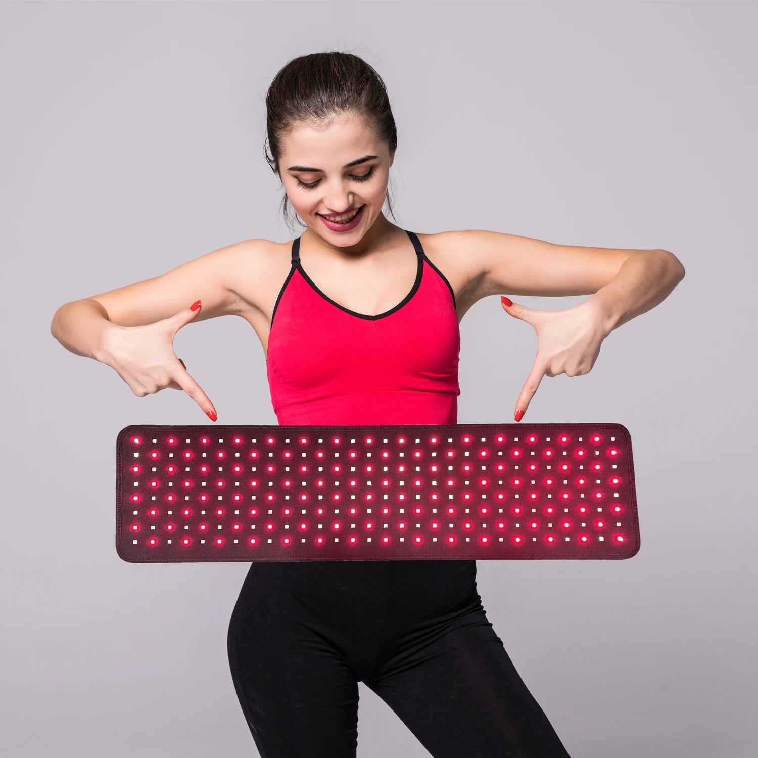 20x80cm Wrap Pad Red Light Therapy for Shoulder Back Elbow at Home Use LED Light Therapy Device