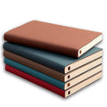 Wholesale Portable Printing A5 Softcover PU Leather Meeting Planner Business Notebook