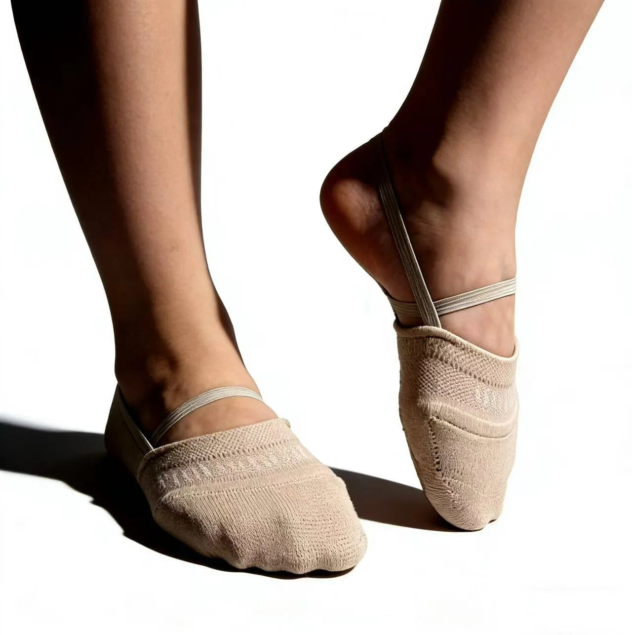 Top Selling Knitted Half Sole Toe Ballet Shoes Socks Gymnastics Ballet Dance Yoga Shoes for Women Girls