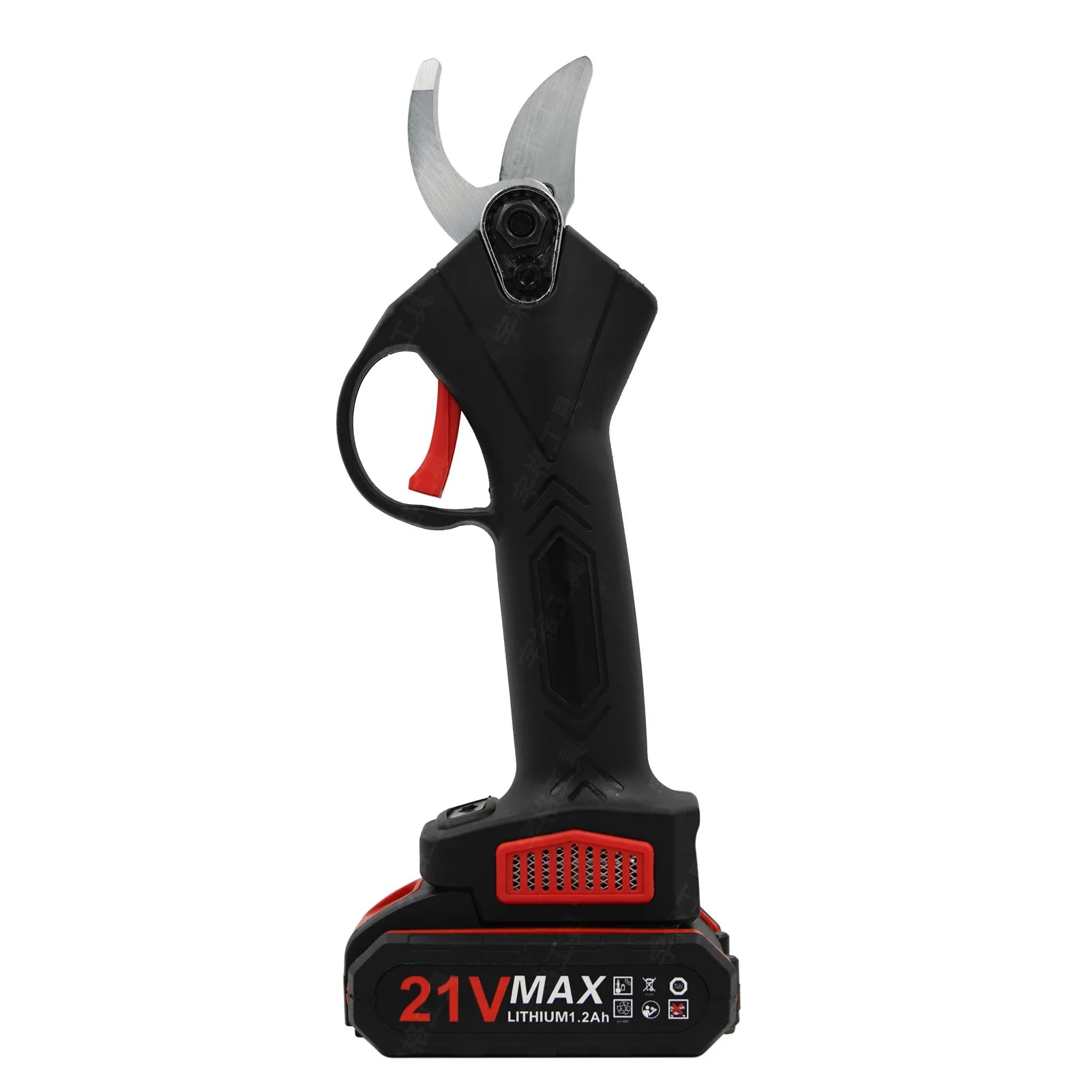 Electric Pruning Shears Cordless Pruner Electric Pruner Shears 25mm Cutting Diameter Professional Electric Pruner 2 Ah Battery