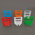 Modern Design Reusable 2mm Tile Spacer Leveling Clips PP Plastic Wedges for Porcelain Floors 1mm Thickness-Tile Accessories