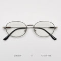 2025 Women's Oval Glasses Small Frame Anti-blue Light Glasses Optical Prescription Metal Frame Art Retro Glasses