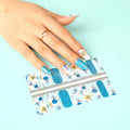 Huizi Huizi Chinese Style Nail Stickers Nail Wraps Latest Beauty Nail Sticker Full Cover Art Decoration Sticker