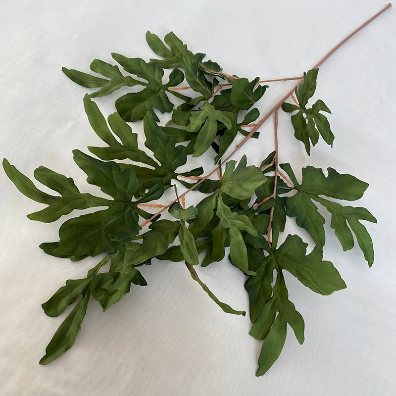 Long Branches 13 Spring Leaves for Wedding Decoration Artificial Plants