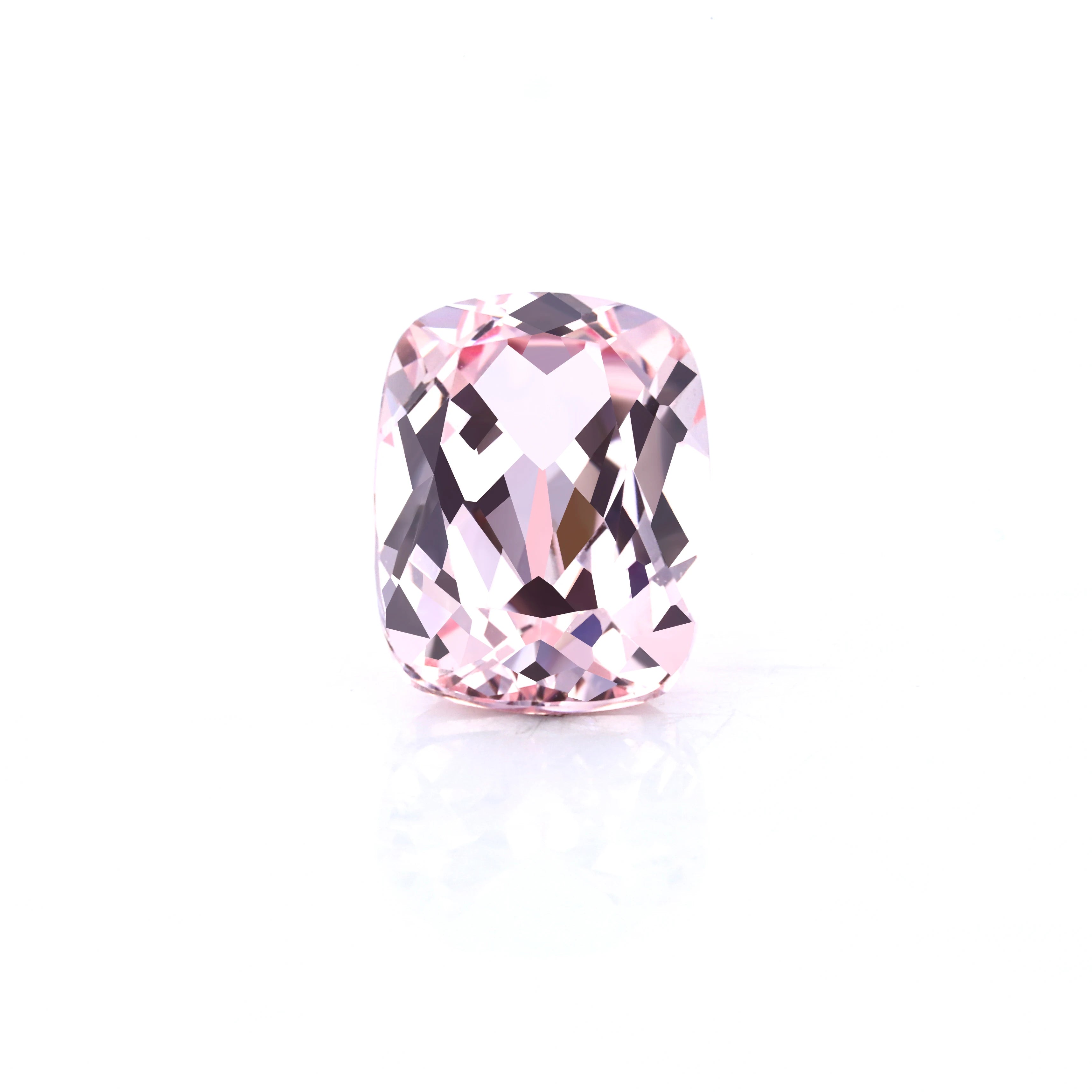 Starsgem Sapphire Beads 5*7 mm pink  Gemstone Cushion Cut Rectangle Shape Synthetic Sapphire Stone for Sapphire Earrings