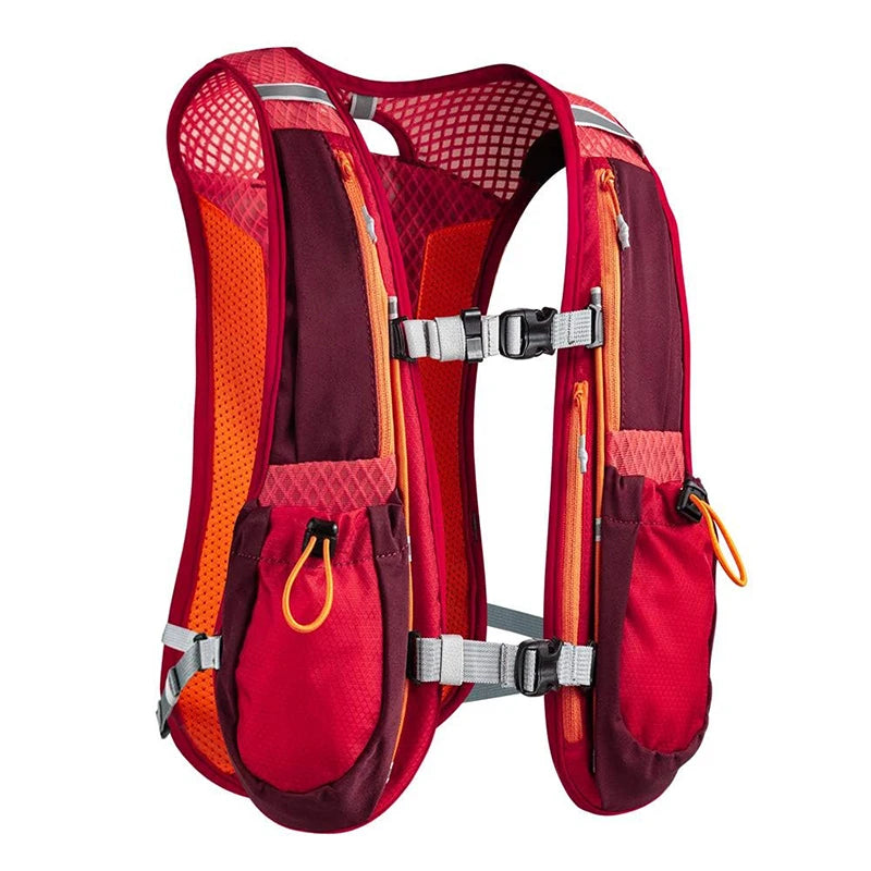 Factory Custom Logo Portable Polyester Outdoor Sports Marathon Hiking Cycling Race Hydration Pack Trail Running Hydration Vest