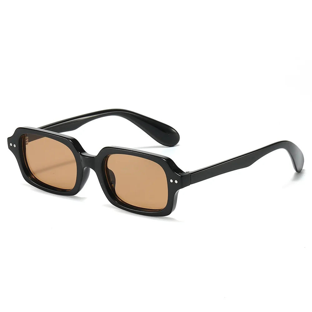 XY3204 OEM UV400 Sun Glasses Custom Fashion Eyewear Factory Wholesale Lunette De Soleil Custom Logo Rectangle Sunglasses
