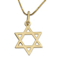 Star of David Necklace Herren Gold Plated Jewellery David Star Necklace Joyas De Acero Quirurgico Por Mayor