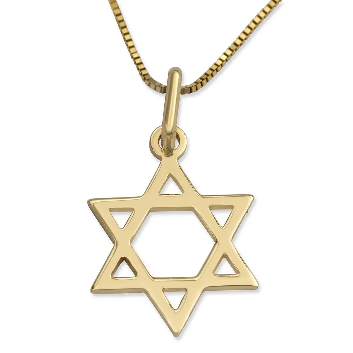 Star of David Necklace Herren Gold Plated Jewellery David Star Necklace Joyas De Acero Quirurgico Por Mayor