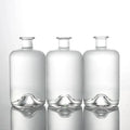 JINGNA China Wholesale Recyclable Cork 100ml 500ml 750ml Glass Bottles for Gin Vodka Liquor Tequila Brandy