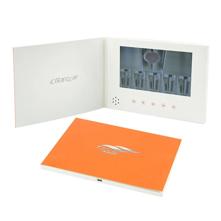 Well Designed Advertising Business Gift Business Set Lcd Electronic Greeting Business Cards Mailer Video Brochure