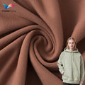 Wholesale 220 Gsm Recycled Polyester Fabric Fleece Fabric 88% Polyester 12% Spandex Fabric for Hoodie Sweatshirt