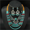 Bohemian Ethnic Style Pendant Necklace Retro Exotic Accessories Earrings Accessories Women's Party Jewelry Sets Gifts