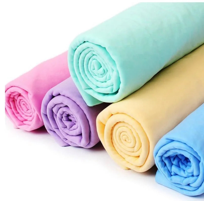 Wholesale Quick Dry  Chamois Shammy Car Wash Cleaning Cloth Reusable  Other Car Cleaning Towel