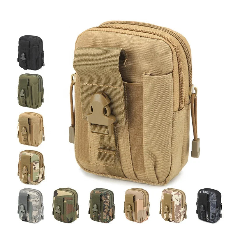 Dropshipping Universal Holster Fanny Pack Outdoor Pouch Waist Belt Bag Wallet Pouch Molle Tactical Pouch