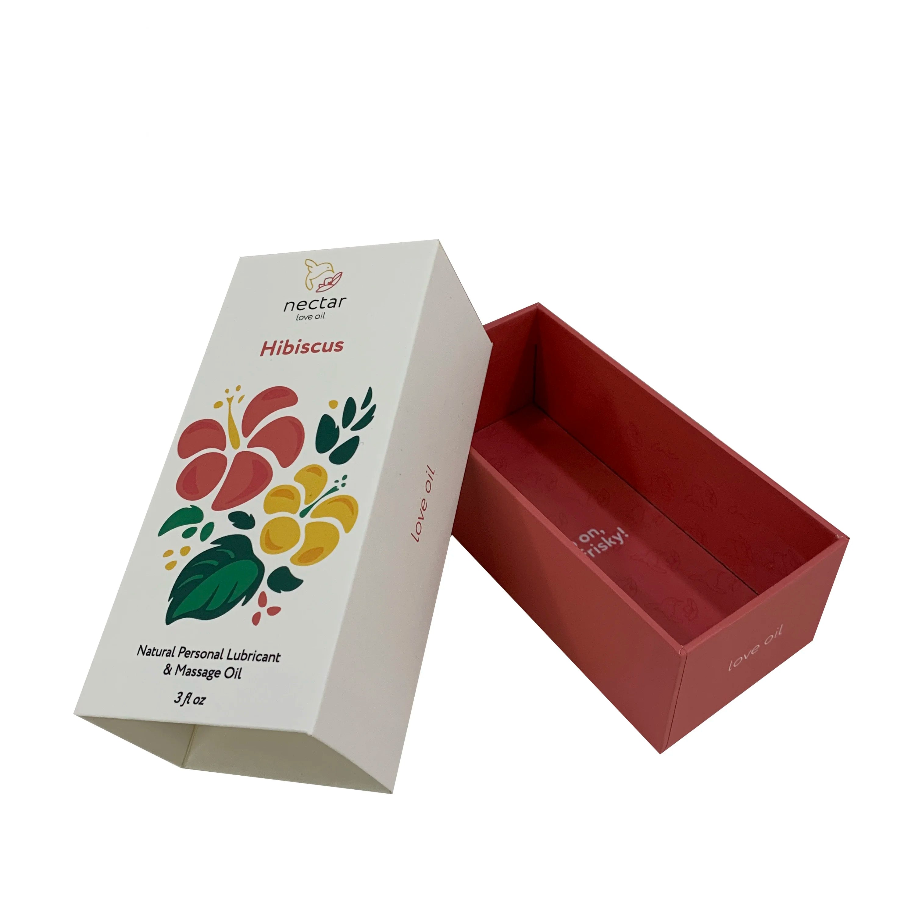 Custom 2mm Thick Matt Laminated Recyclable Rigid Paperboard Gift Cardboard Drawer Boxes Sleeve for Cosmetic Industry Essential